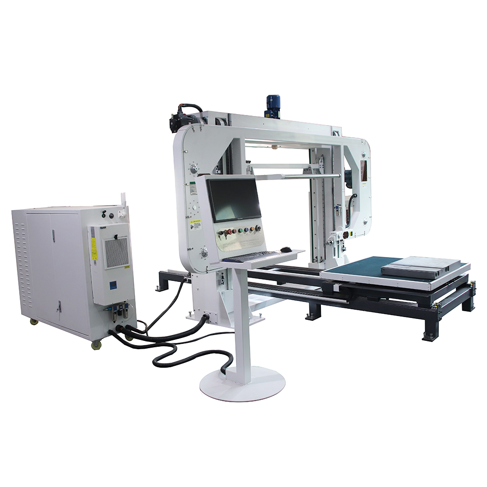 海綿數(shù)控仿形切割機(jī) (橫刀旋轉(zhuǎn)臺)